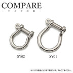 Pure Titanium Shackle, Large SY01