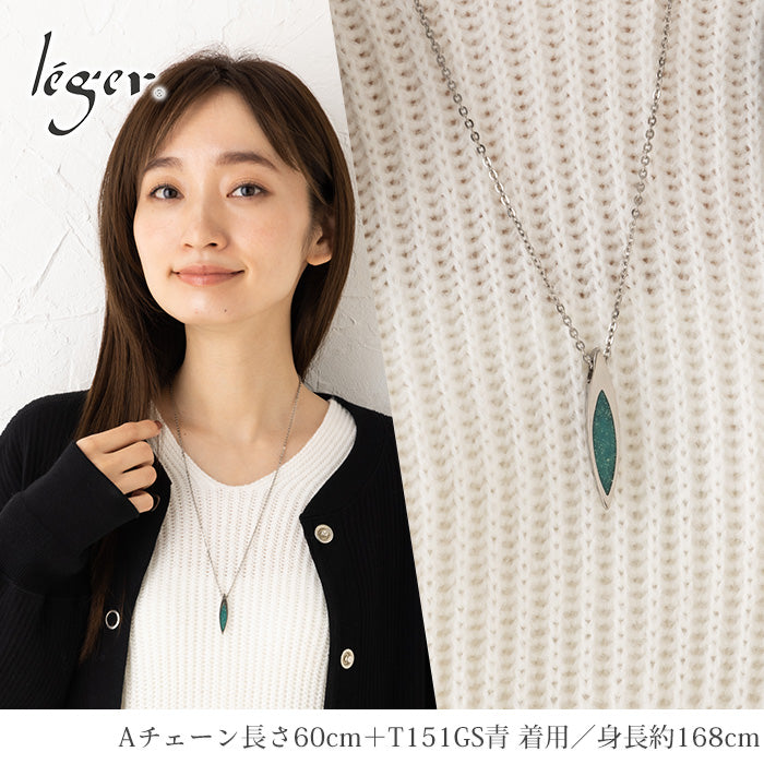 純チタンペンダントトップ 月のしずくL T151GS