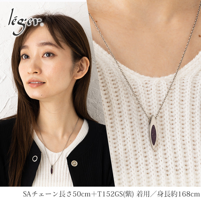 純チタンペンダントトップ 月のしずくS T152GS