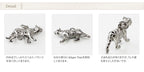 Pure Titanium Pendant Top, Tiger / Year of the Tiger (Good Luck Zodiac) T165