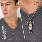 【 ドクターアシュラ 美術協力 】 純チタンペンダントトップ 阿修羅 T177