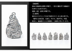 純チタンペンダントトップ 七福神 福禄寿 T184