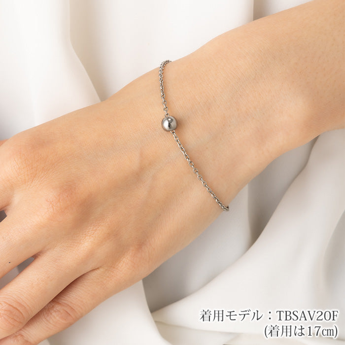 純チタンボール付ブレスレット TBSAV20F