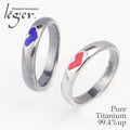 純チタンリング Li-040pair（U28SR&SBL）