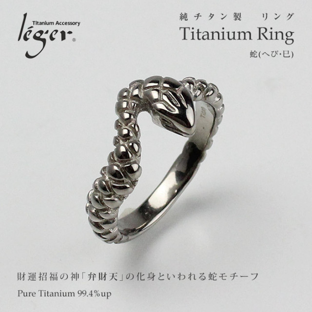 【チタンアクセサリー　レジエ】チタンリング